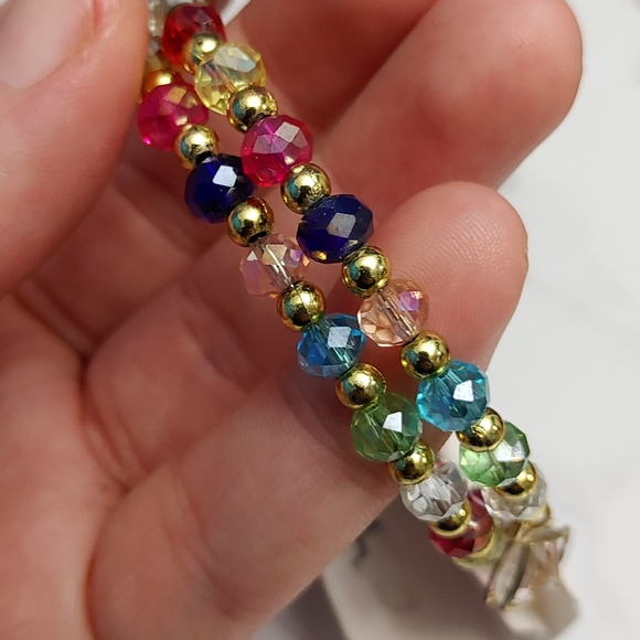 Faceted Bead Bracelet - Picture 3 of 4